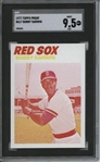1977 Topps #617 Bobby Darwin 9 card progressive proof.